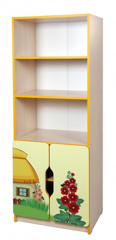 Шафа універсальна з фотодруком "Українські традиції" для зберігання засобів навчання (5402+Ф4 УТ) АНШАР ГРУП 600х410х1594 мм